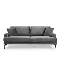 Atelier Del Sofa Papira Sofá de 3 Plazas Gris